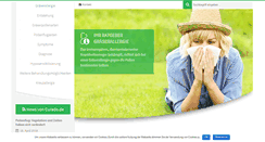 Desktop Screenshot of graeserallergie.de
