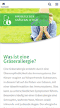 Mobile Screenshot of graeserallergie.de